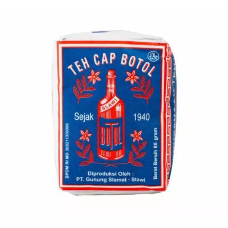 

Teh cap botol biru 40 gram