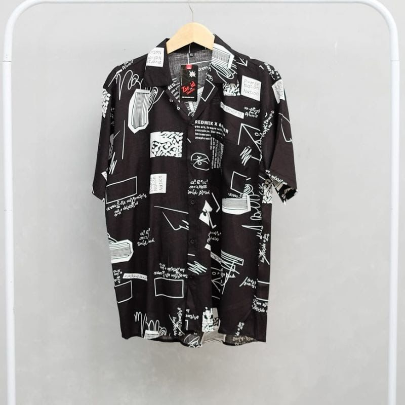 KEMEJA PRIA Hawai Motif Aestetik / Kemeja Vintage / Kemeja Hawai / Kemeja Pria Vintage Retro