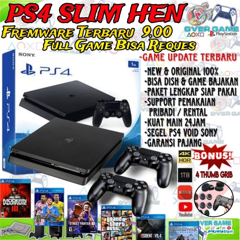 PS4 SLIM HEN 9.00  GAME TERBARU 2023
