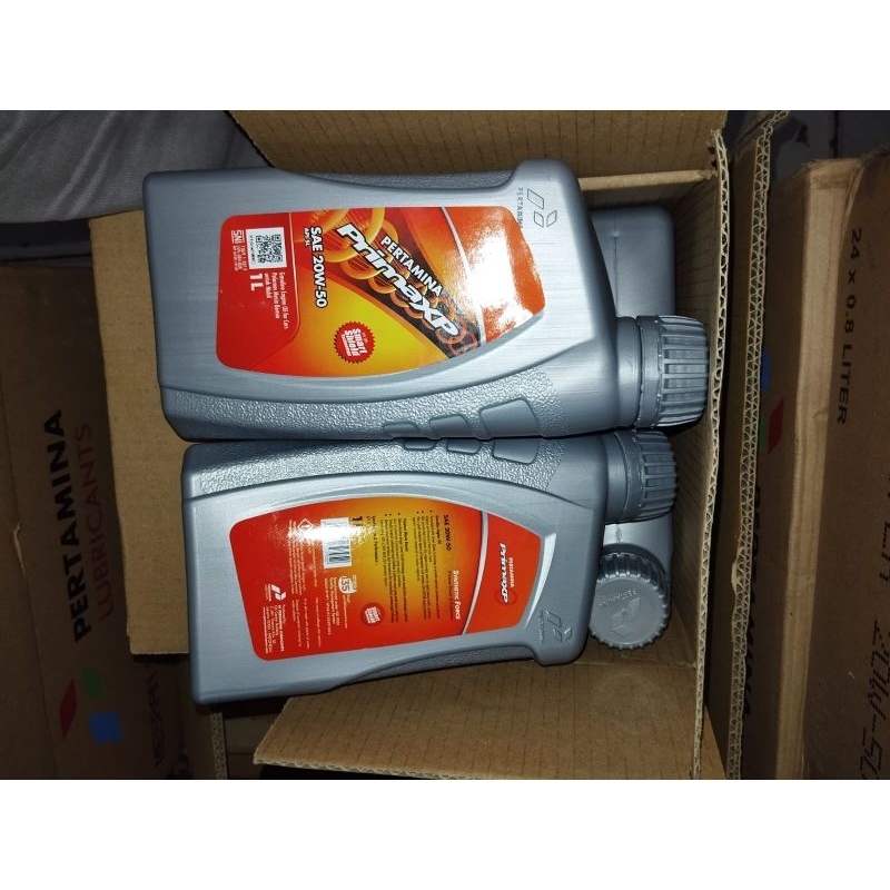 oli/oil motor prima xp  isi 6 botol (dus) 1 liter