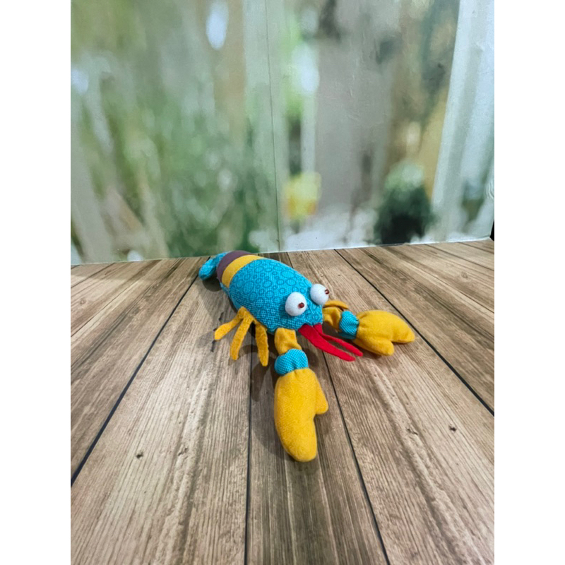 boneka kepiting/kepiting boneka/boneka lobster/crab plush/boneka edukasi hewan/boneka edukatif/bonek