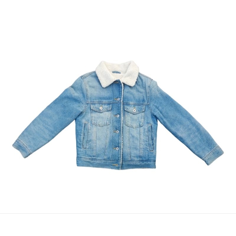 Jaket levis uniqlo sales