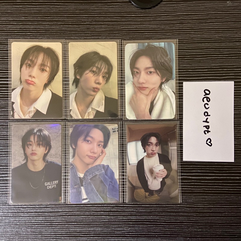 BOYNEXTDOOR Sungho Photocard — Weverse Album Selca POB PO Benefit Holo non Namil R1 WVJ UMS Japan