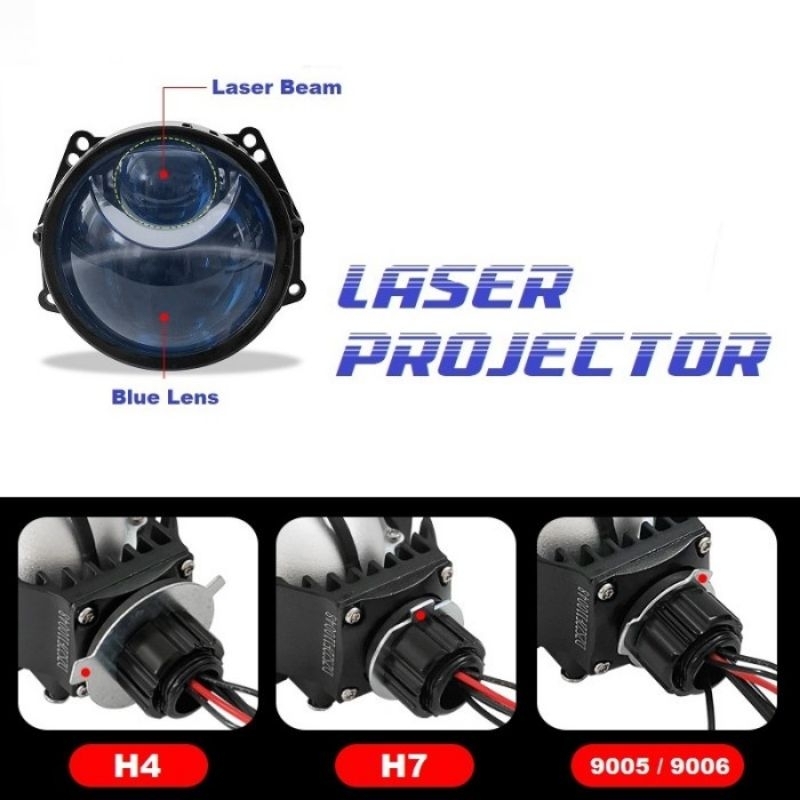 PROJI PROJECTOR BILED VINYX P45X 55 WATT 3 INCI