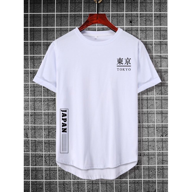 Kaos Distro TOKYO JAPAN Regular Tee pria wanita Japan