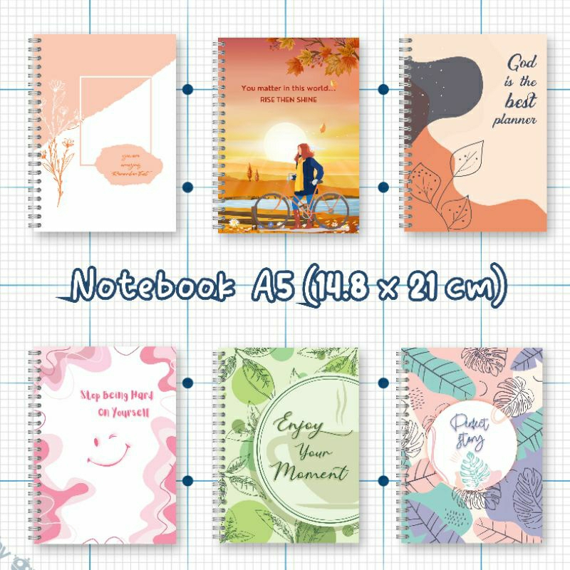 

NOTEBOOK A5 BUKU JURNAL A5 BUKU CATATAN NOTEBOOK SPIRAL BUKU NOTEBOOK