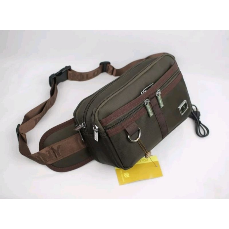 tas selempang pria & wanita POLO DANNY tas pinggang pria top selempang