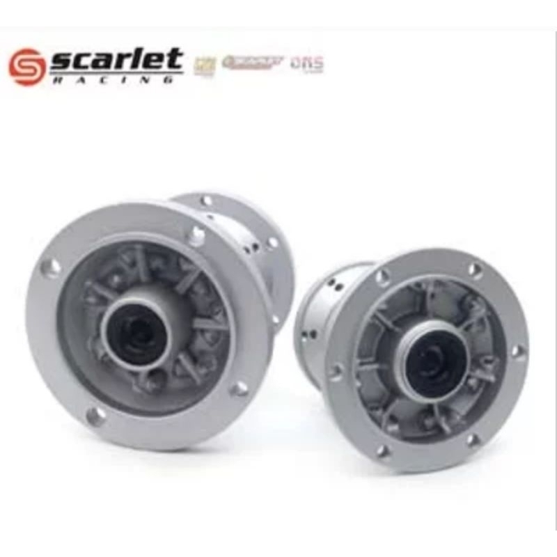 SCARLET Tromol KLX 36 hitam silver scarlet