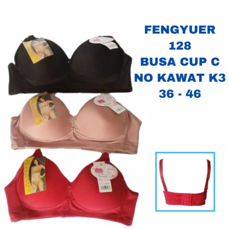 Bra Jupe cup C kait 3 bh tanpa kawat Bh jumbo Best Seller