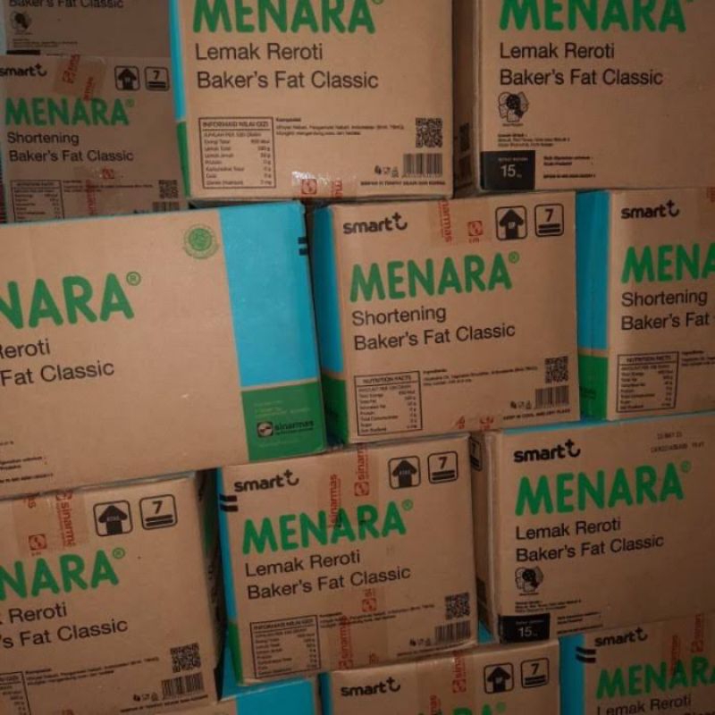 

mentega putih menara 1 kg repack