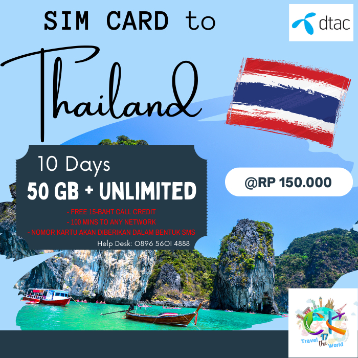 SIM CARD DATA INTERNET THAILAND