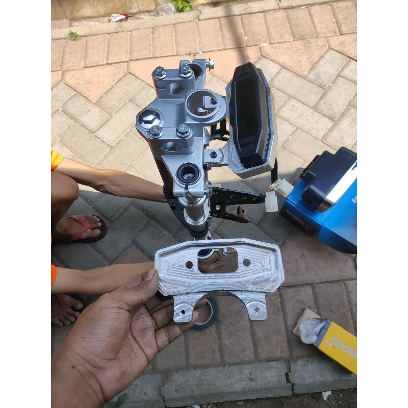 dudukan speedometer cnc KTM PNP RX KING/cover speedometer cnc KTM