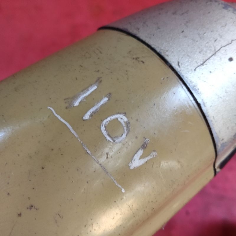 bor lawas black and decker USA 110volt bahan berat badak awet jadul vintage antik lawas kuno rare la