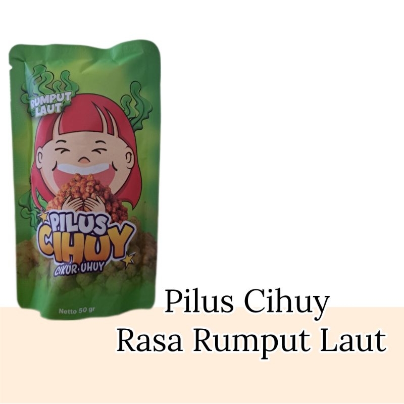 

Pilus Cihuy rasa rumput laut (50 gr)