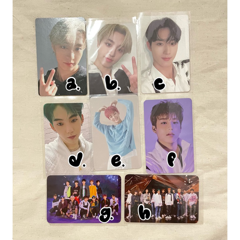 Photocard treasure atbo pc rakwon hyunsuk jihoon jeongwoo