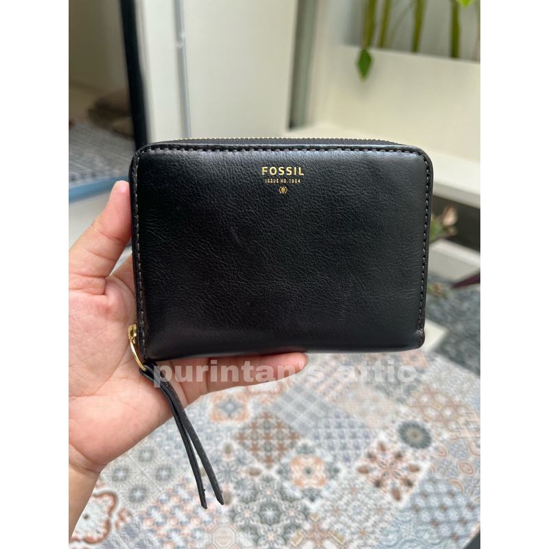 Dompet Fossil Bifold Zipper (Preloved)