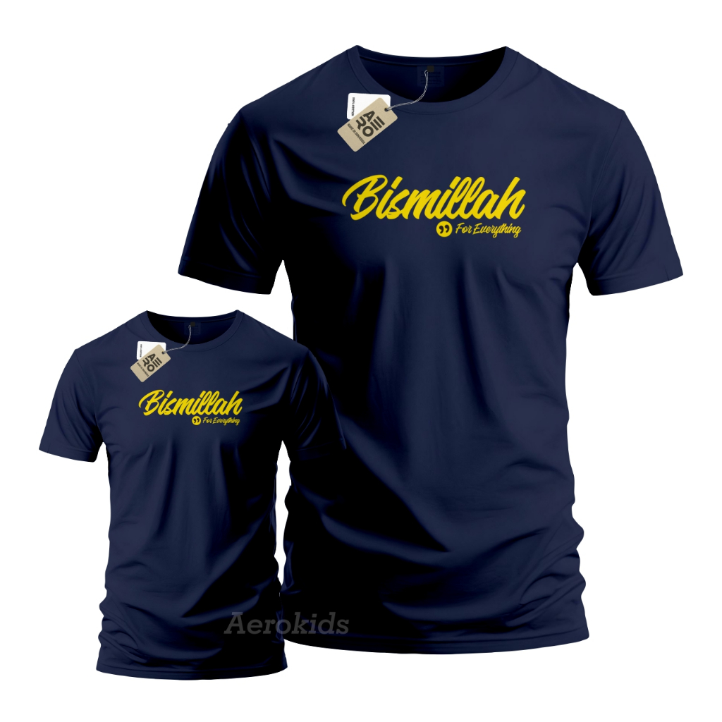 Kaos couple muslim | Baju couple ayah dan anak | Kaos muslim | Baju anak laki laki dan perempuan