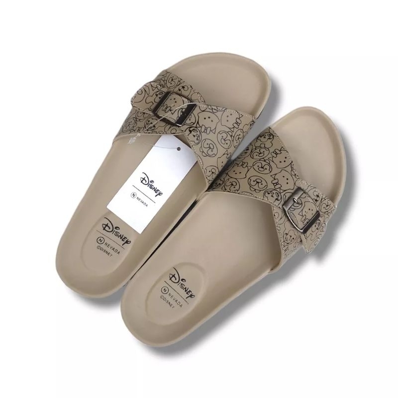 sandal Nevada Disney sandal slop gambar kartun sandal cewek model terbaru