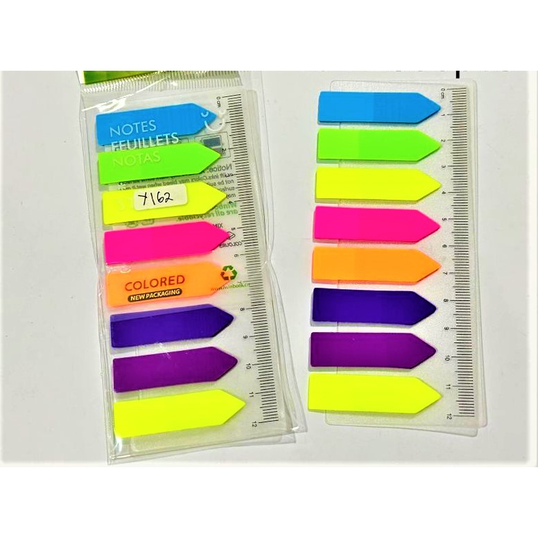 

Sticky Notes Index Page Marker Panah Plastik 8 Warna 160's