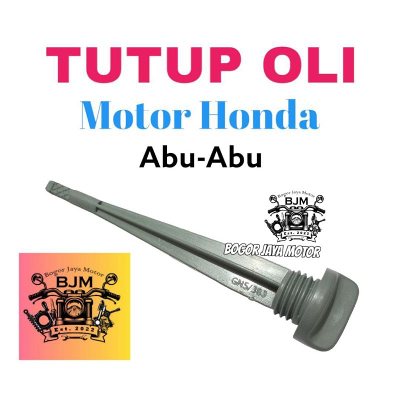 1 pcs TUTUP OLI MOTOR HONDA WARNA ABU-ABU ABUABU ABU TUTUP OLI MURAH TUTUP OLI GROSIR TUTUP OLI HOND