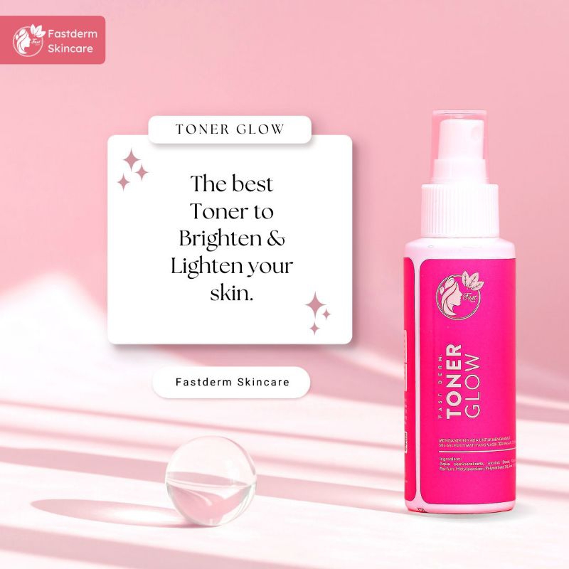TONER GLOW FASTDERM | TONER ACNE FASTDERM | TONER FASTDERM PINK BASIC