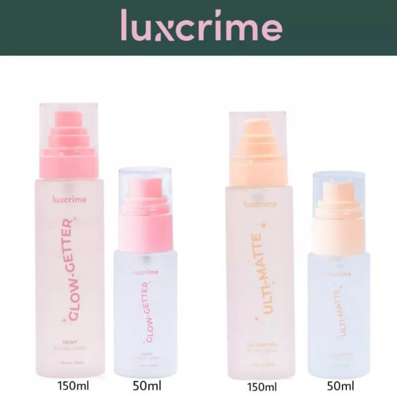 LUXCRIME - Ulti-Matte Oil Control Glow Getter Glow-Getter UltiMatte Ulti Matte Setting Spray