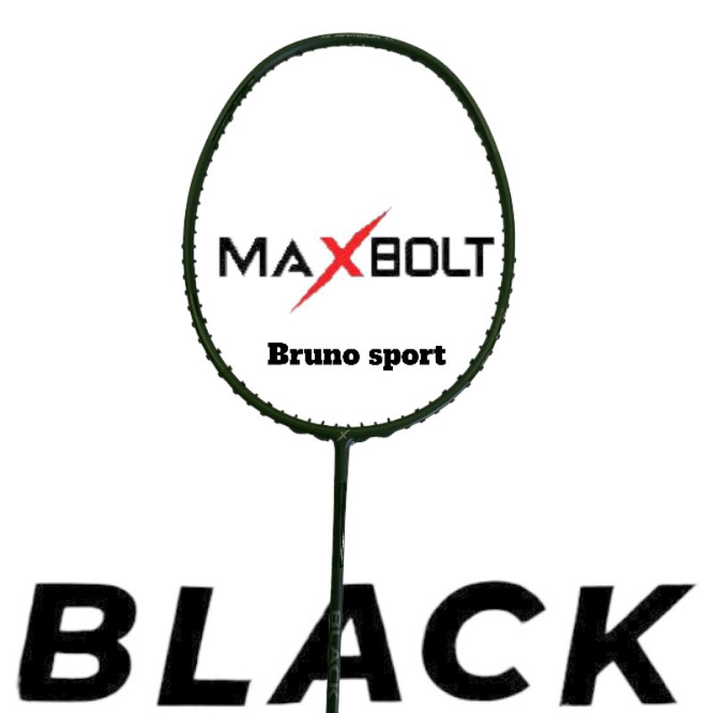 RAKET BADMINTON MAXBOLT BLACK ORIGINAL
