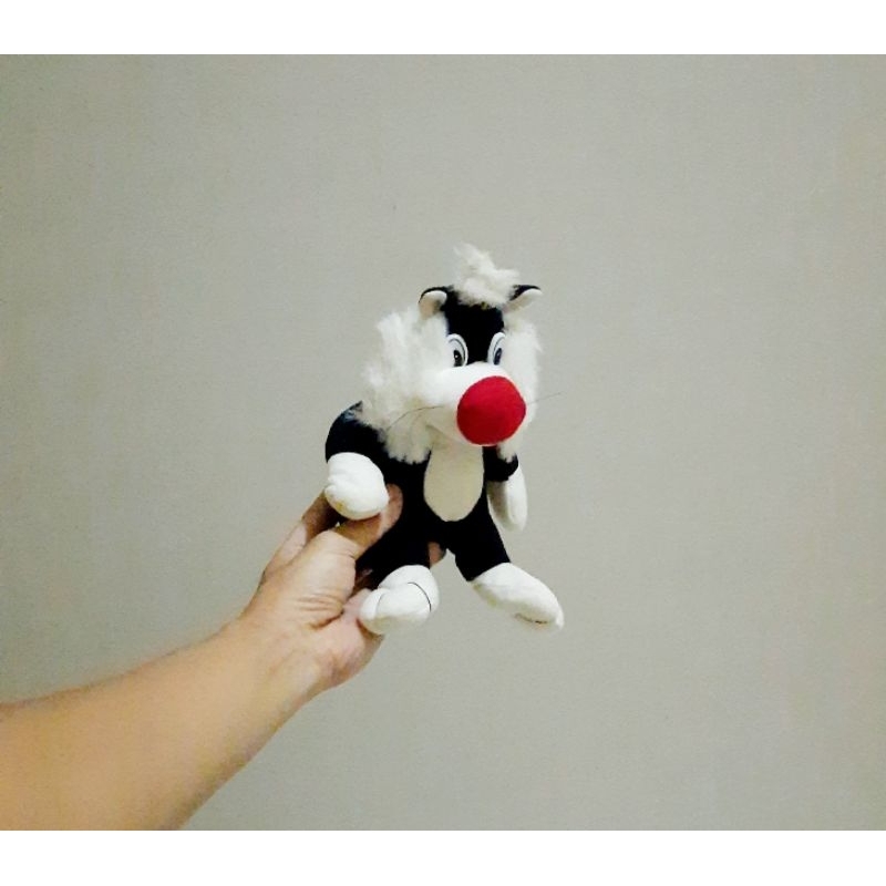 Boneka Sylvester Looney Tunes Size 20 cm/ Boneka Tazmania