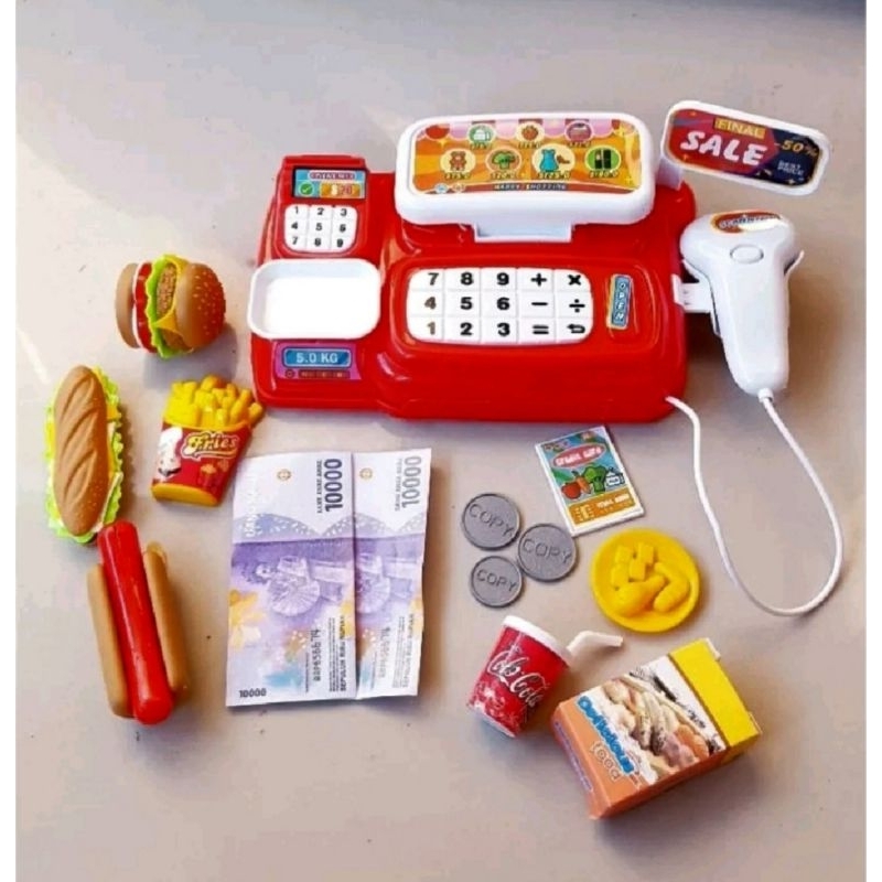 Mainan Kasir/Kasir/Mainan Kasir Plastik/Mainan Alat Kasir