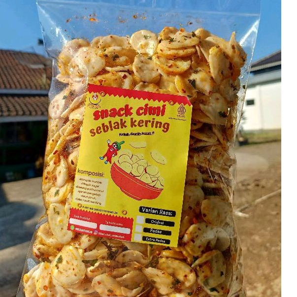 

Seblak Kering cimi 1 kg gurih,pedas,kriuk