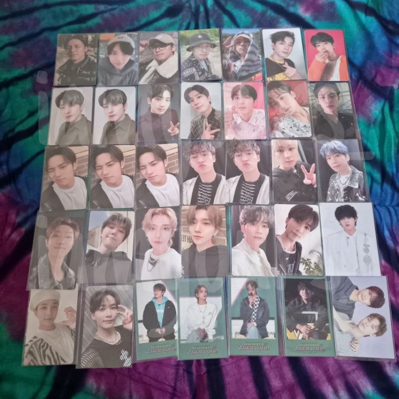 Photocard Seventeen Official Face The Sun | Attaca | Sector 17 || FML CARAT VER || In the soop || an