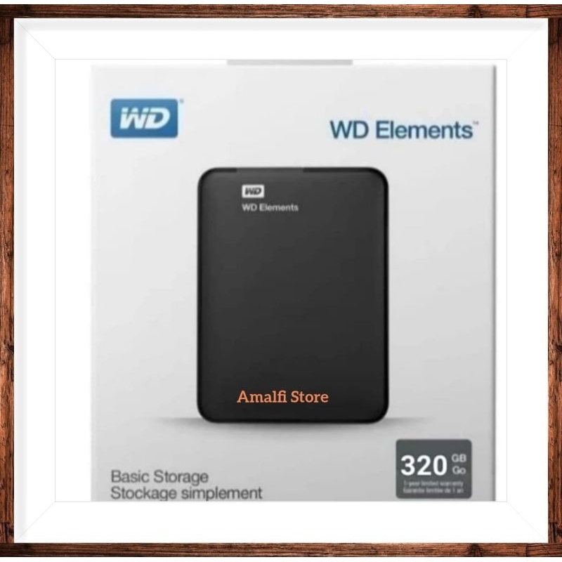 Hardisk Eksternal 320GB WD Elements USB 3.0 HDD External 320Gb WD Promo