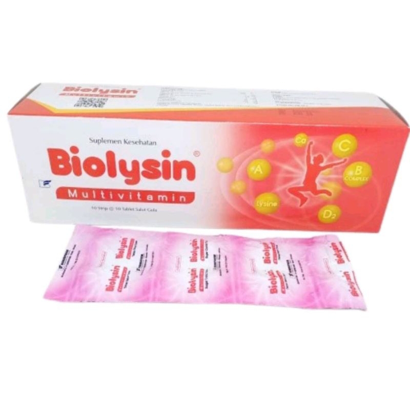 BIOLYSIN MULTIVITAMIN TABLET