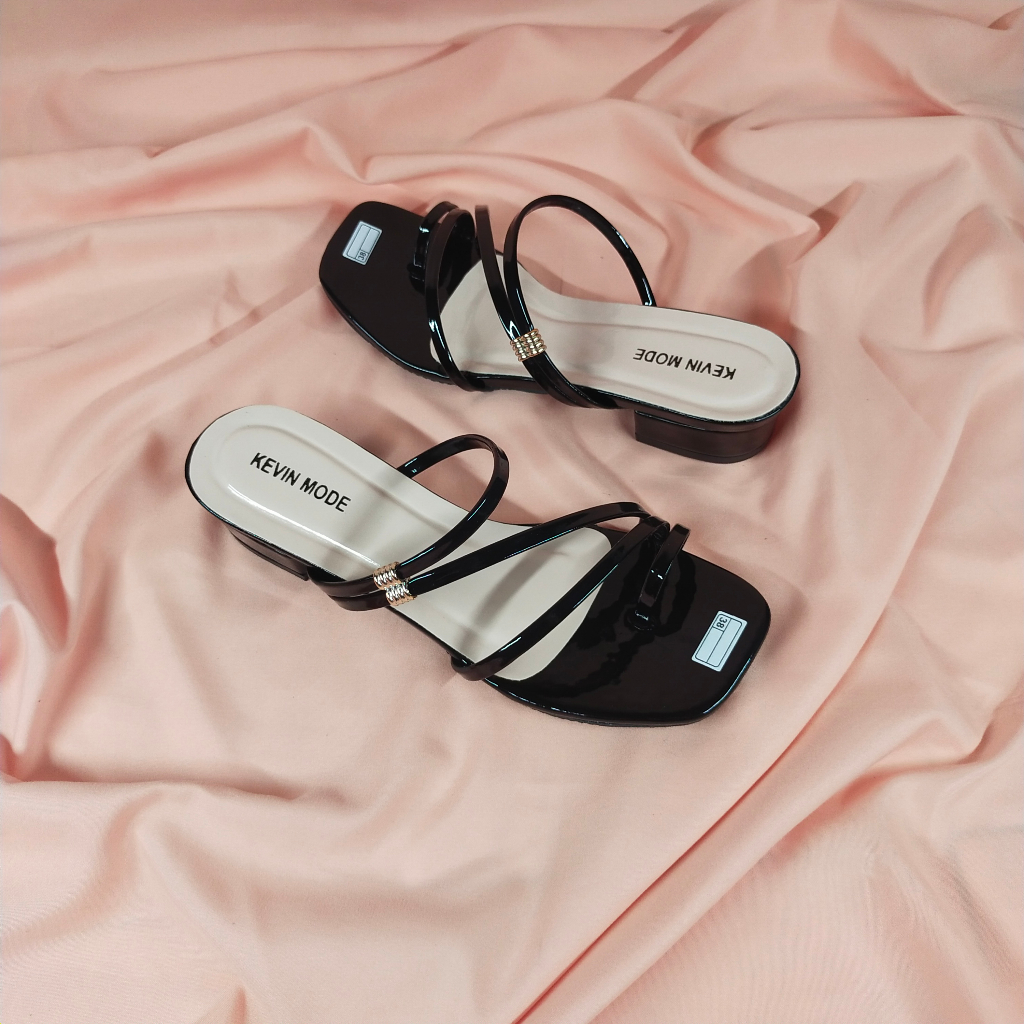 KevinMode - GRETA Sandal Wanita Hak Tahu 3CM