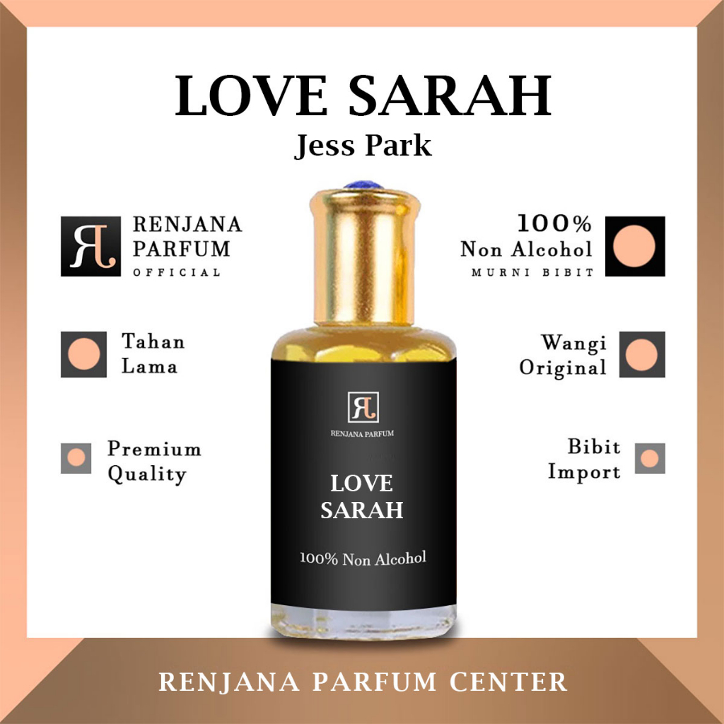 Parfum Minyak Wangi LOVE SARAH - Non Alkohol