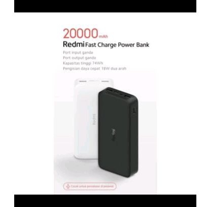 Powerbank Xiaomi 20000Mah Original