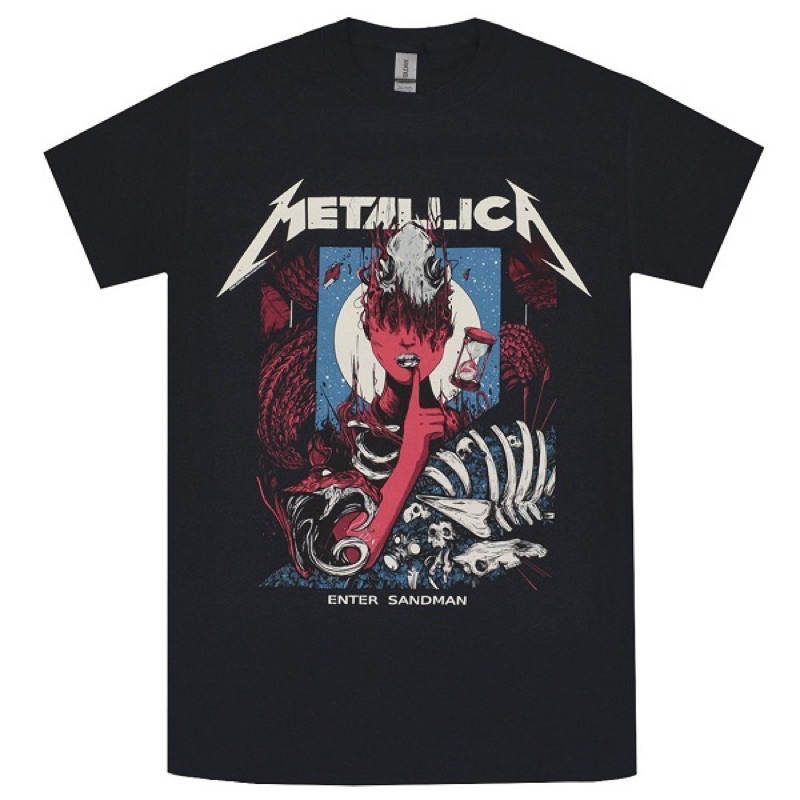 Tshirt Merchandise Band METALLICA ENTER SANDMAN | Bootleg