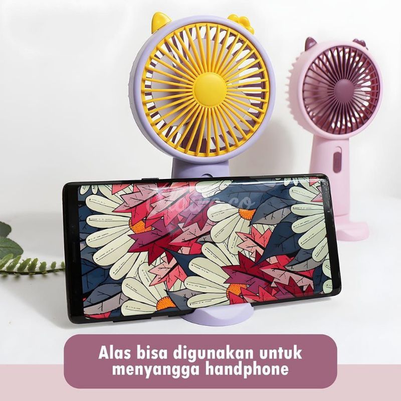 Kipas Angin Mini LED | Kipas Angin Mini Portable