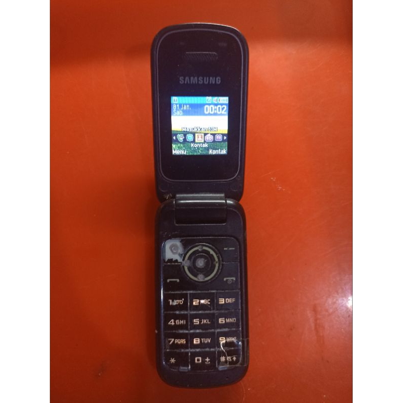 lcd mesin samsung flip gt e1195 hidup normal