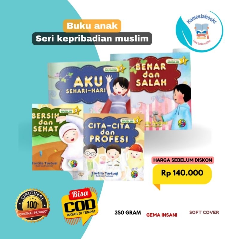1 set seri kepribadian muslim