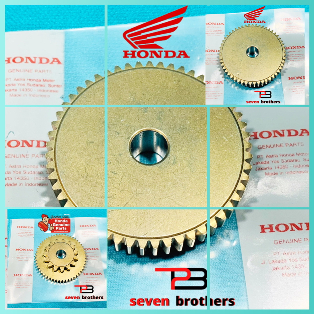 ￼GIGI gir gear kecil stater Verza Megapro Mono CRF 150 original gear starter