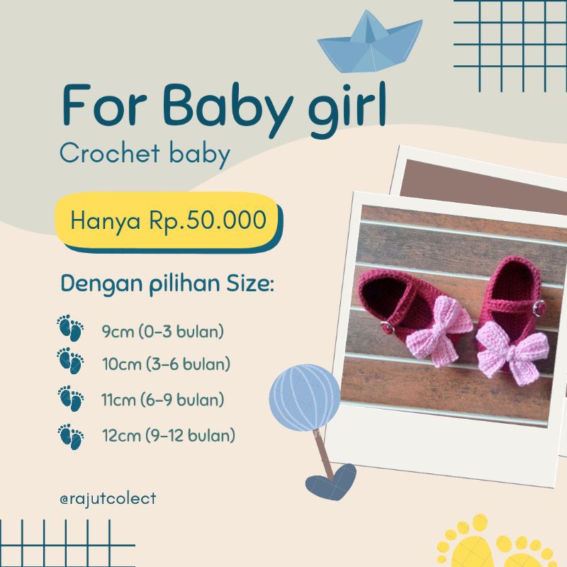 SEPATU RAJUT BAYI MAROON PITA PINK | sepatu rajut bayi newborn , sepatu rajut bayi perempuan 0 6 bul