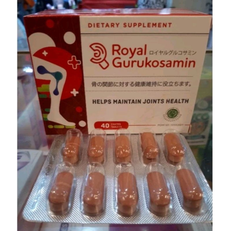 Royal Gurukosamin untuk kesehatan tulang dan sendi