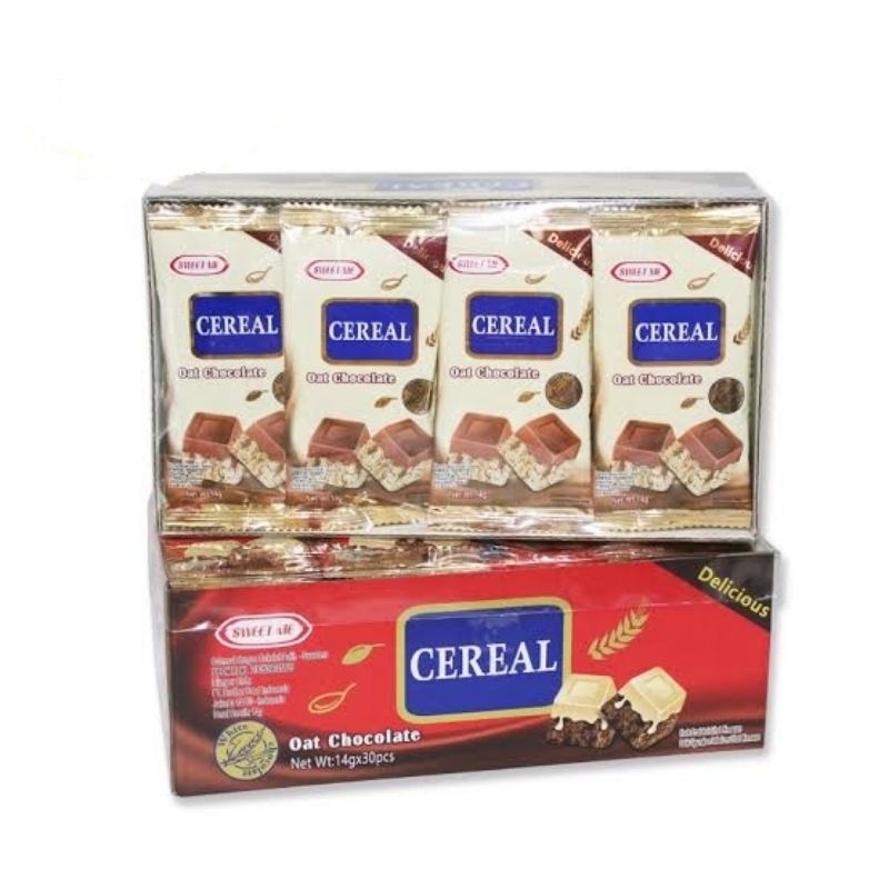 

Sweet Me Cereal Oat Chocolate Oatmeal Isi 30 Pcs | Sereal Dengan Coklat