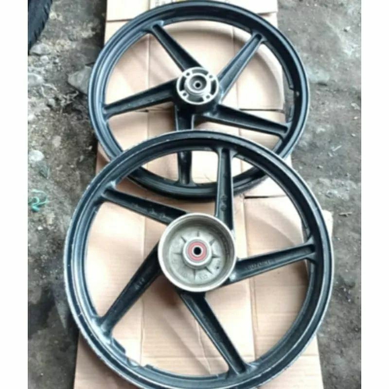 Velg depan belakang smash 110 PNP satria 2 tak original copotan