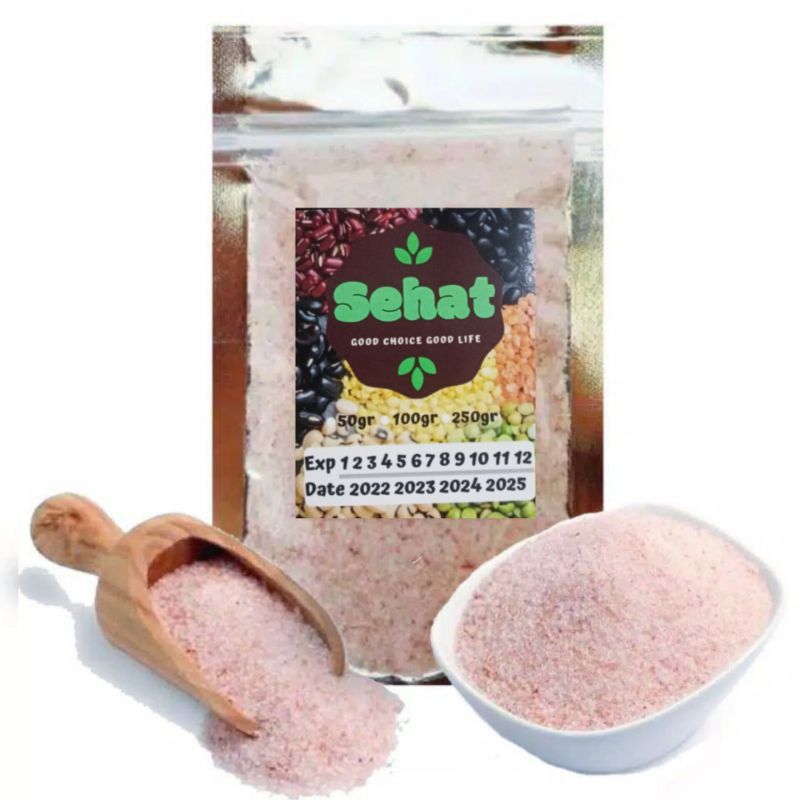 

Himalayan Salt MPASI 50gr /100gr Alami Garam Himalaya Pink Rock Salt Premium Quality