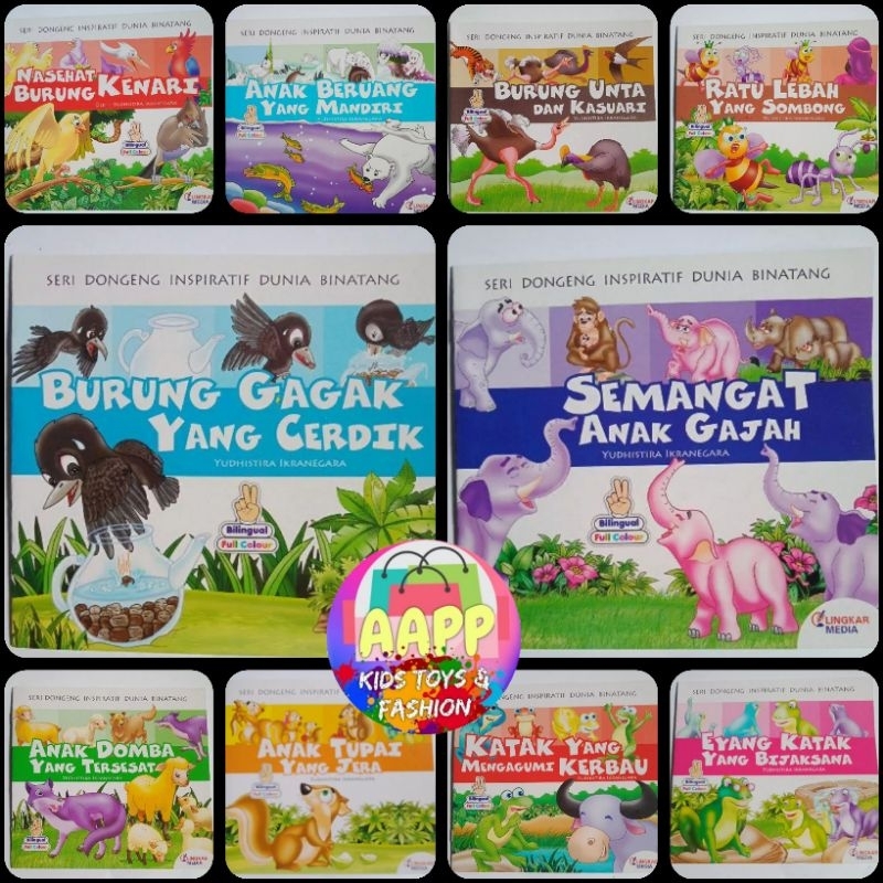 

Buku Cerita Inpiratif anak Dongeng Binatang / Fabel