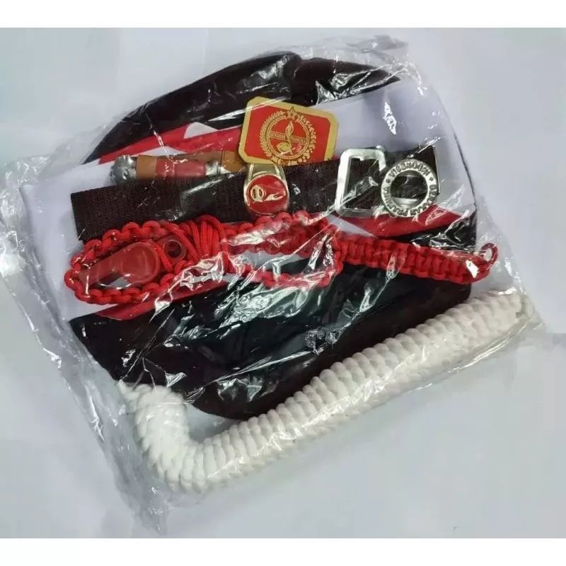 set perlengkapan alat Pramuka cowok/cewek SD
