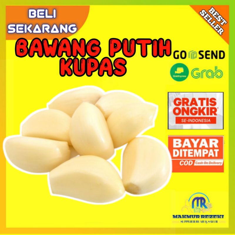 

Bawang Putih Kupas 250 Gram