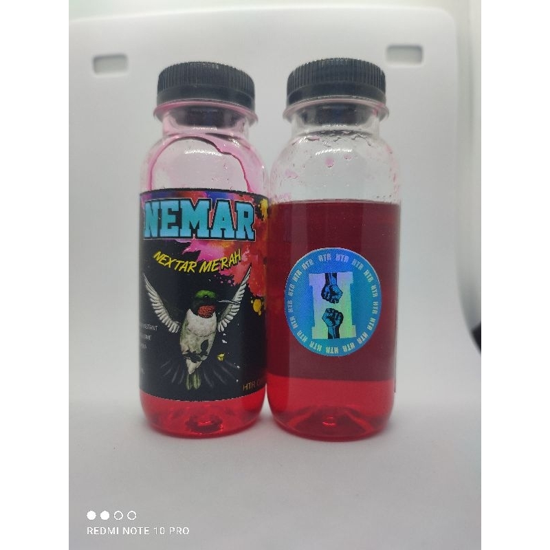 NEMAR 90ML nektar merah pakan kolibri sogon dll